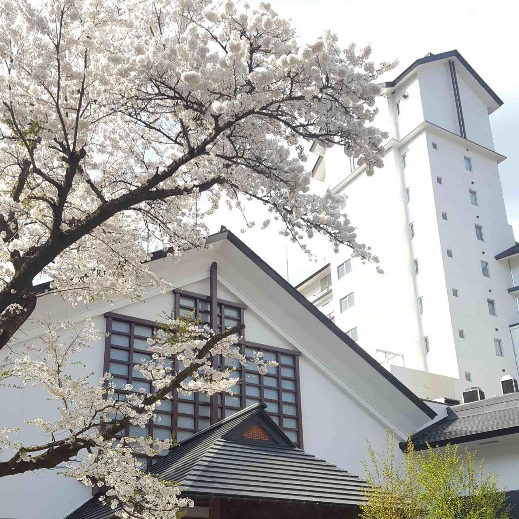 Ookawaso Hotel Aizuwakamatsu Bagian luar foto